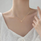 Pretty Dainty Heart Necklace - Golden Hour BoutiqueNecklaces