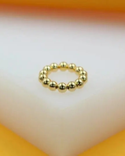 Gold Fill Bead Ring - Golden Hour Boutique