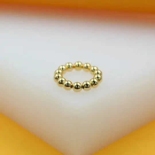 Gold Fill Bead Ring - Golden Hour Boutique