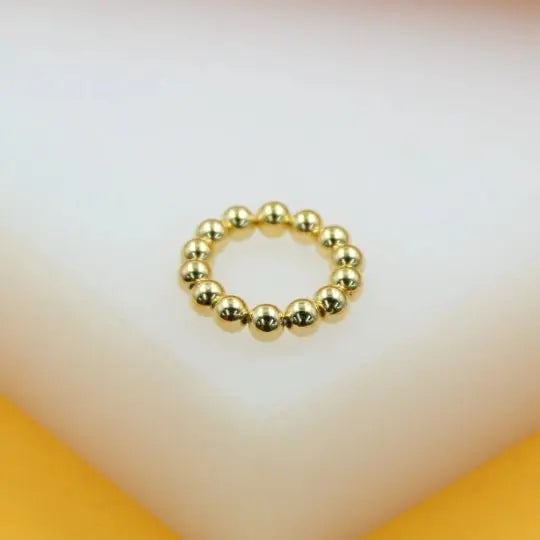 Gold Fill Bead Ring - Golden Hour Boutique