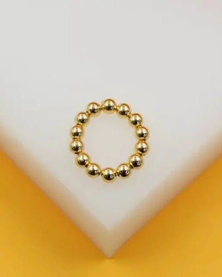 Gold Fill Bead Ring - Golden Hour Boutique