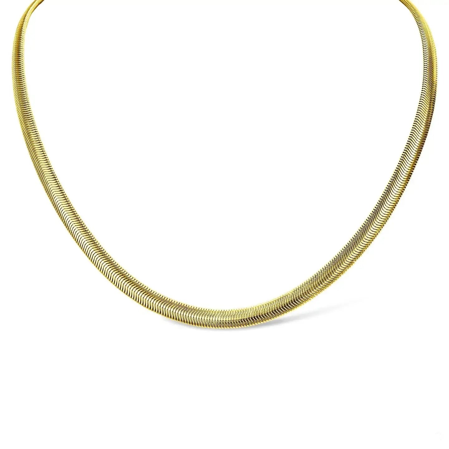 6mm Snake Chain Necklace - Golden Hour BoutiqueNecklaces