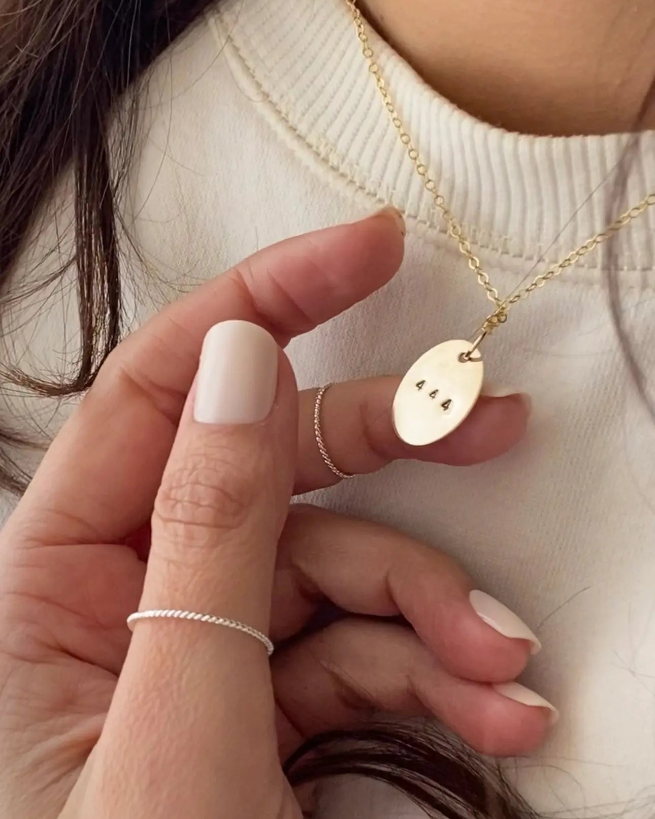 Angel Number Gold Filled Coin Necklace - Golden Hour Boutique