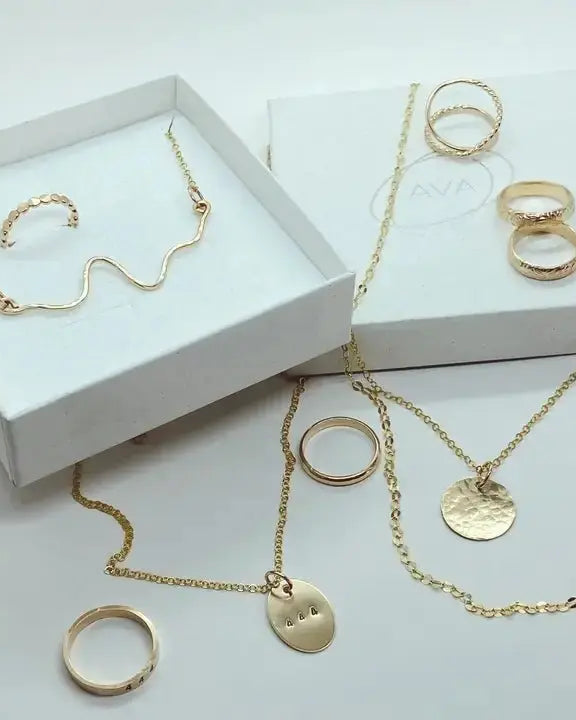 Angel Number Gold Filled Coin Necklace - Golden Hour BoutiqueNecklace