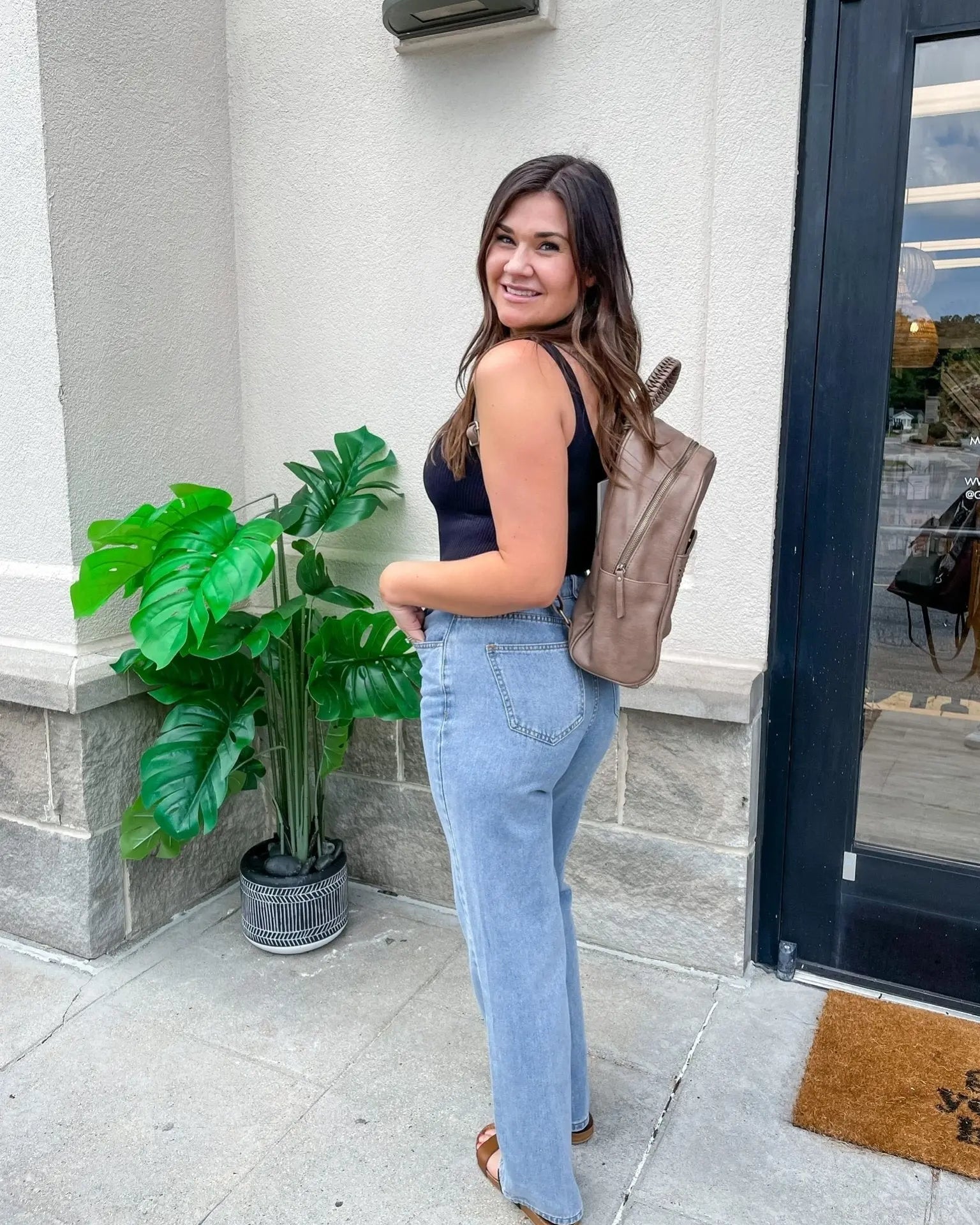 Bailey Backpack | Taupe - Golden Hour BoutiqueBags