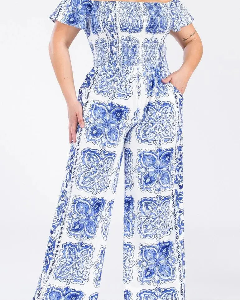 Balcony Views Jumpsuit - Golden Hour BoutiqueJumpsuits