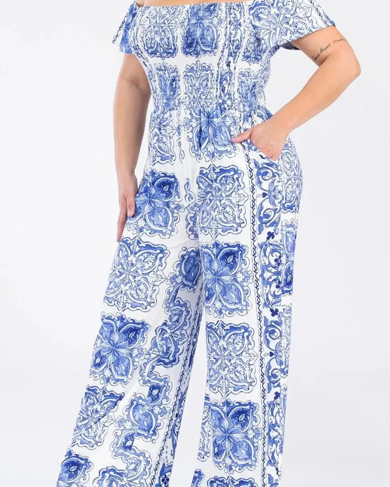 Balcony Views Jumpsuit - Golden Hour BoutiqueJumpsuits