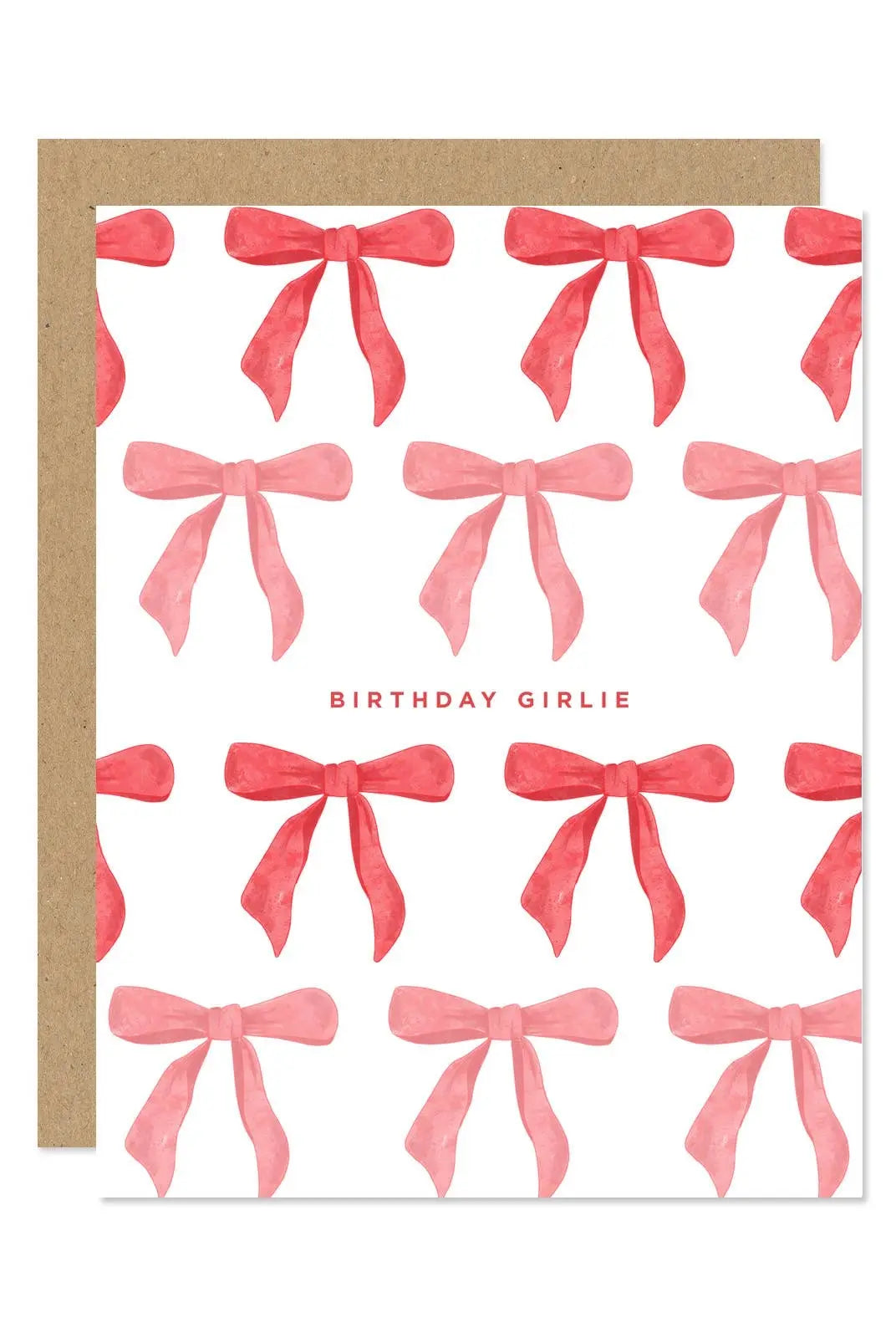 Birthday Girlie Bow Card - Golden Hour BoutiqueGreeting Cards