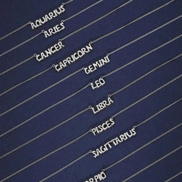 Bubble Zodiac Necklace - Golden Hour BoutiqueNecklaces