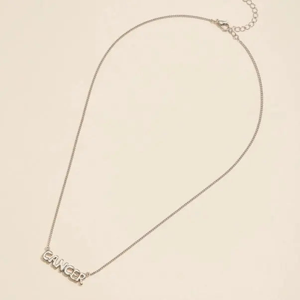 Bubble Zodiac Necklace - Golden Hour BoutiqueNecklaces