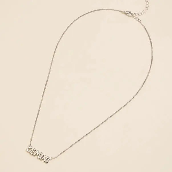 Bubble Zodiac Necklace - Golden Hour BoutiqueNecklaces