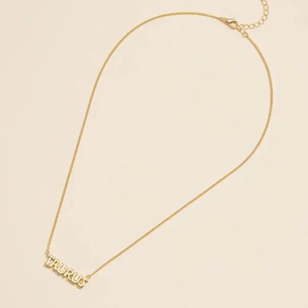 Bubble Zodiac Necklace - Golden Hour BoutiqueNecklaces