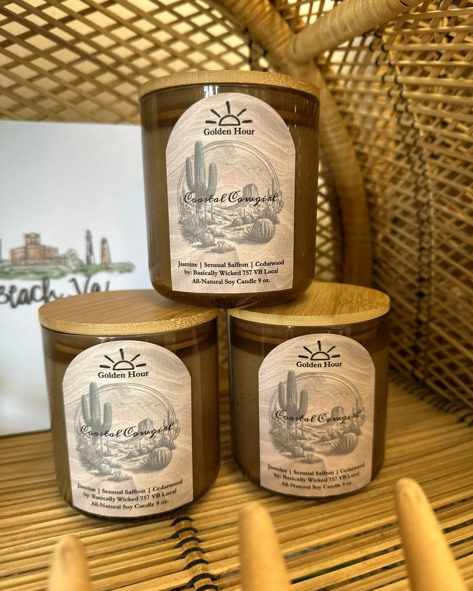 Coastal Cowgirl Candle - Golden Hour BoutiqueCandles