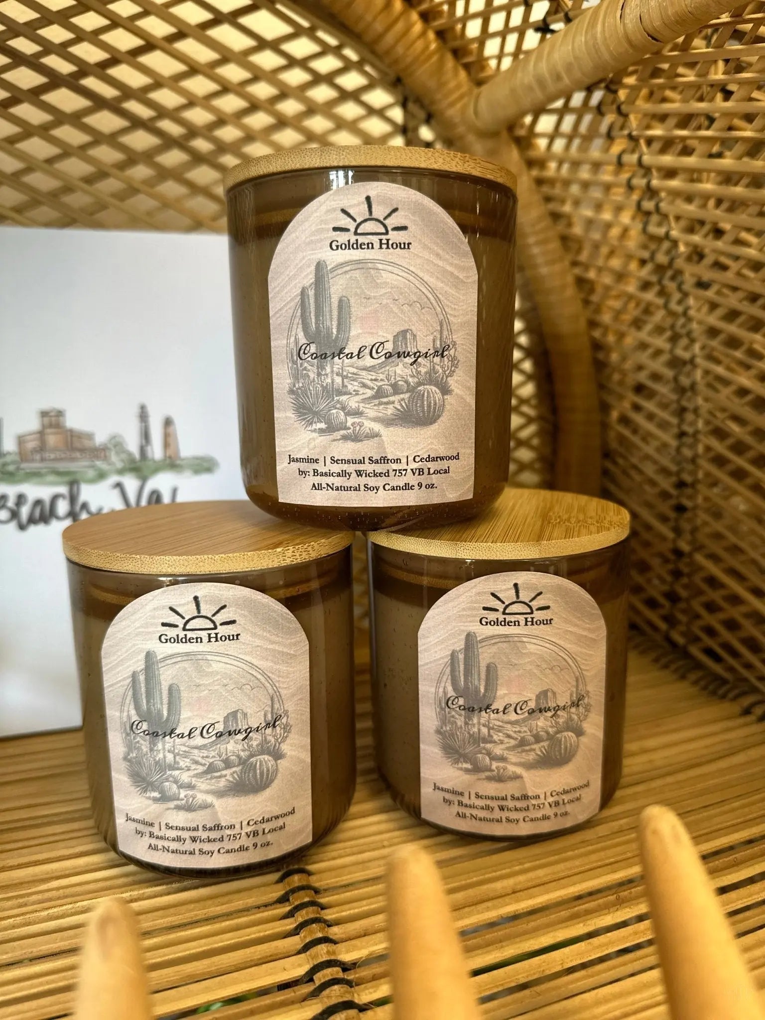 Coastal Cowgirl Candle - Golden Hour BoutiqueCandles