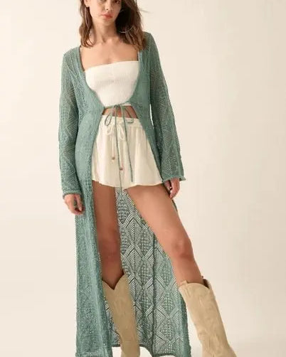 Desert Breeze Duster - Golden Hour BoutiqueCardigans