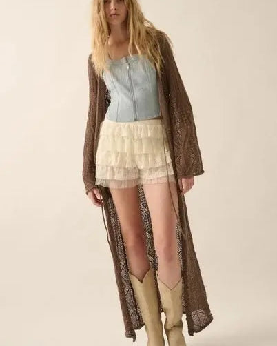 Desert Breeze Duster - Golden Hour BoutiqueCardigans