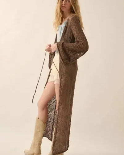 Desert Breeze Duster - Golden Hour BoutiqueCardigans