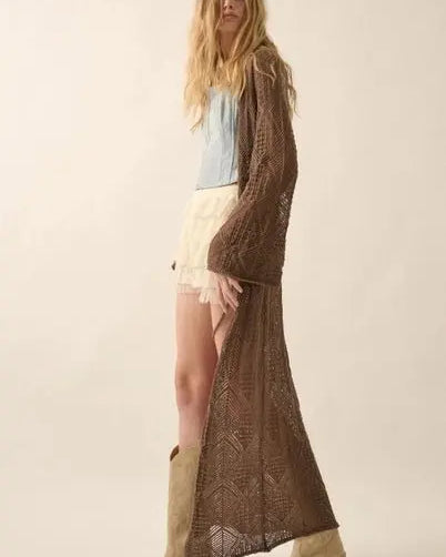 Desert Breeze Duster - Golden Hour BoutiqueCardigans