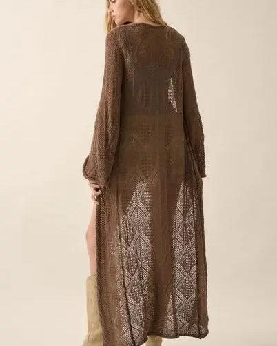 Desert Breeze Duster - Golden Hour BoutiqueCardigans