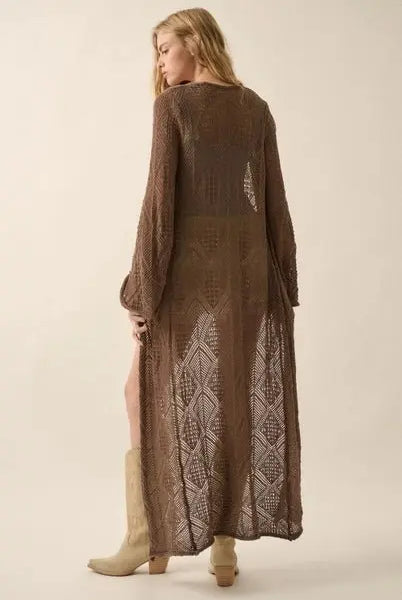 Desert Breeze Duster - Golden Hour BoutiqueCardigans