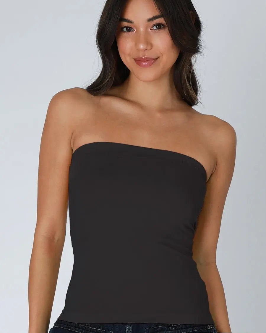 Double Take Tube Top - Golden Hour BoutiqueTops