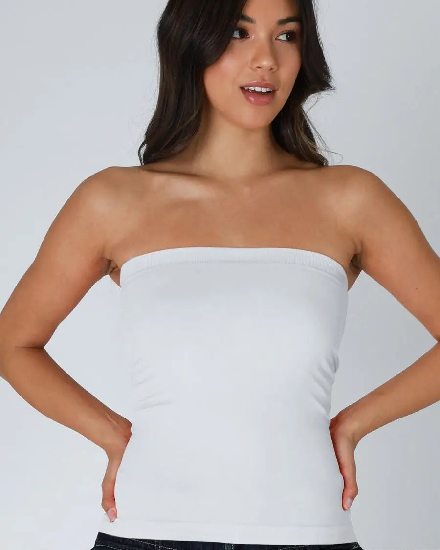 Double Take Tube Top - Golden Hour BoutiqueTops