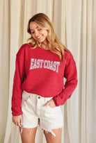 East Coast Varsity Pullover - Golden Hour BoutiquePullover