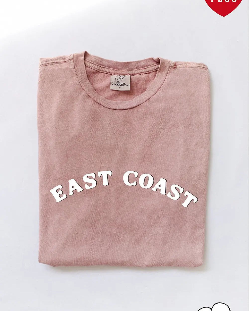 East Coast Vibes Mineral Tee