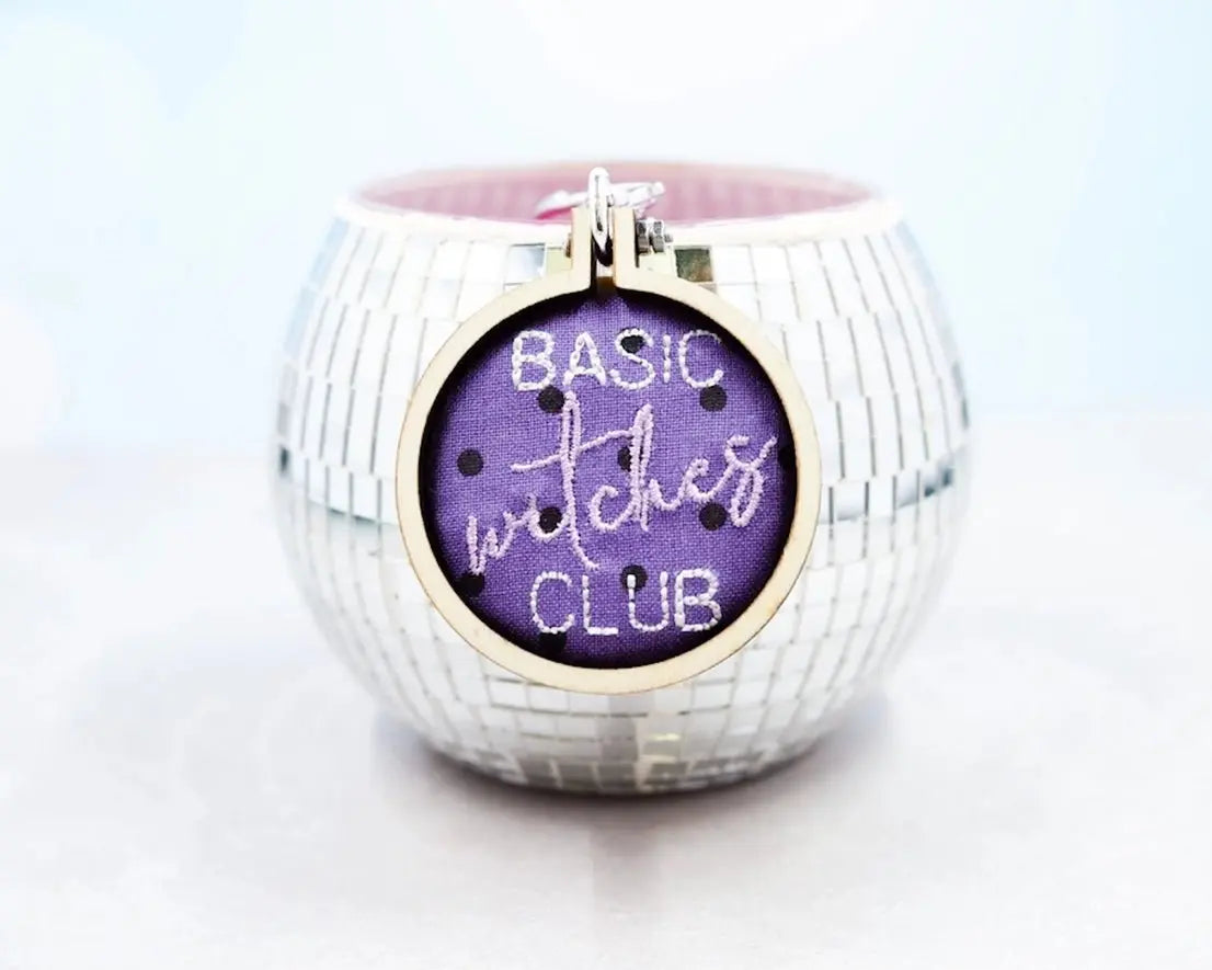 Embroidered Halloween Keychains - Golden Hour BoutiqueGifts