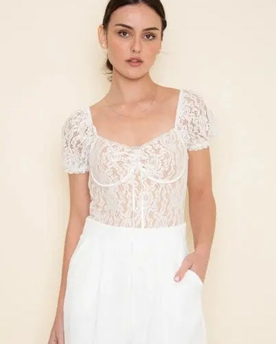 Ever After Lace Bodysuit - Golden Hour BoutiqueBodysuits