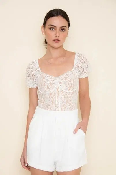 Ever After Lace Bodysuit - Golden Hour BoutiqueBodysuits