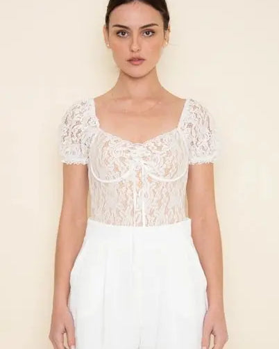 Ever After Lace Bodysuit - Golden Hour BoutiqueBodysuits