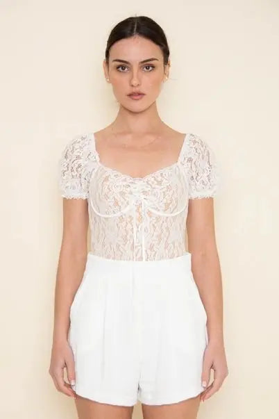 Ever After Lace Bodysuit - Golden Hour BoutiqueBodysuits