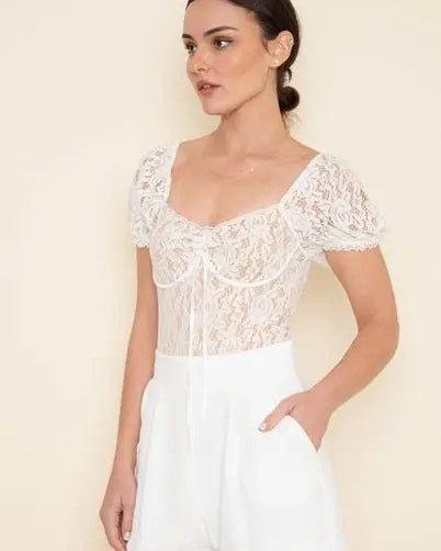 Ever After Lace Bodysuit - Golden Hour BoutiqueBodysuits