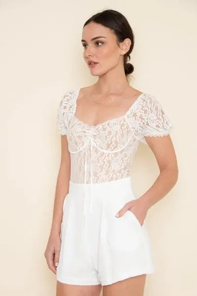 Ever After Lace Bodysuit - Golden Hour BoutiqueBodysuits