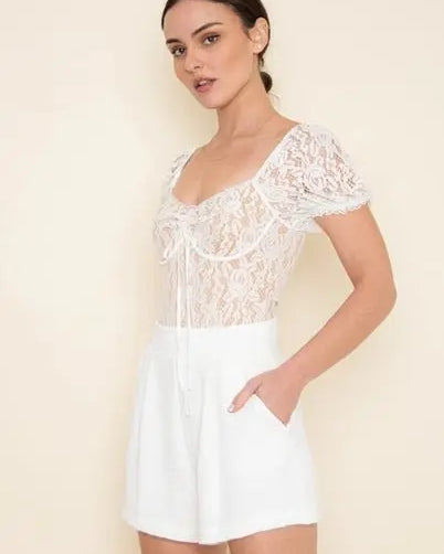 Ever After Lace Bodysuit - Golden Hour BoutiqueBodysuits