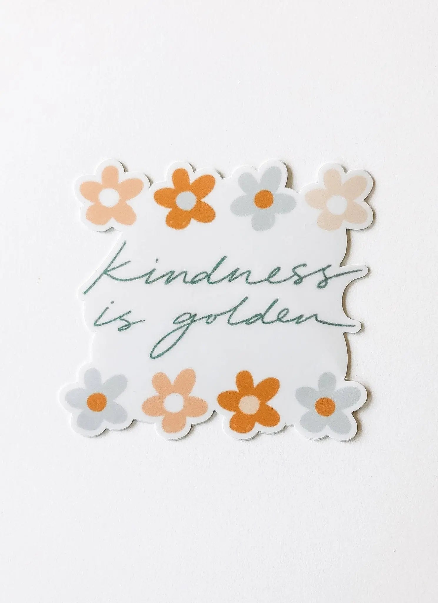Kindness is Golden Vinyl Sticker - Golden Hour BoutiqueStickers