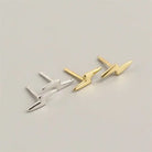 Lightning Bolt Stud Earrings - Golden Hour BoutiqueEarrings