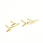 Lightning Bolt Stud Earrings - Golden Hour BoutiqueEarrings