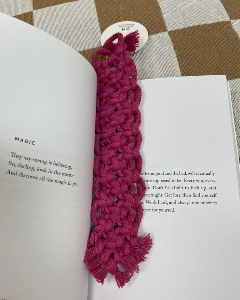 Macrame Bookmark - Golden Hour Boutique