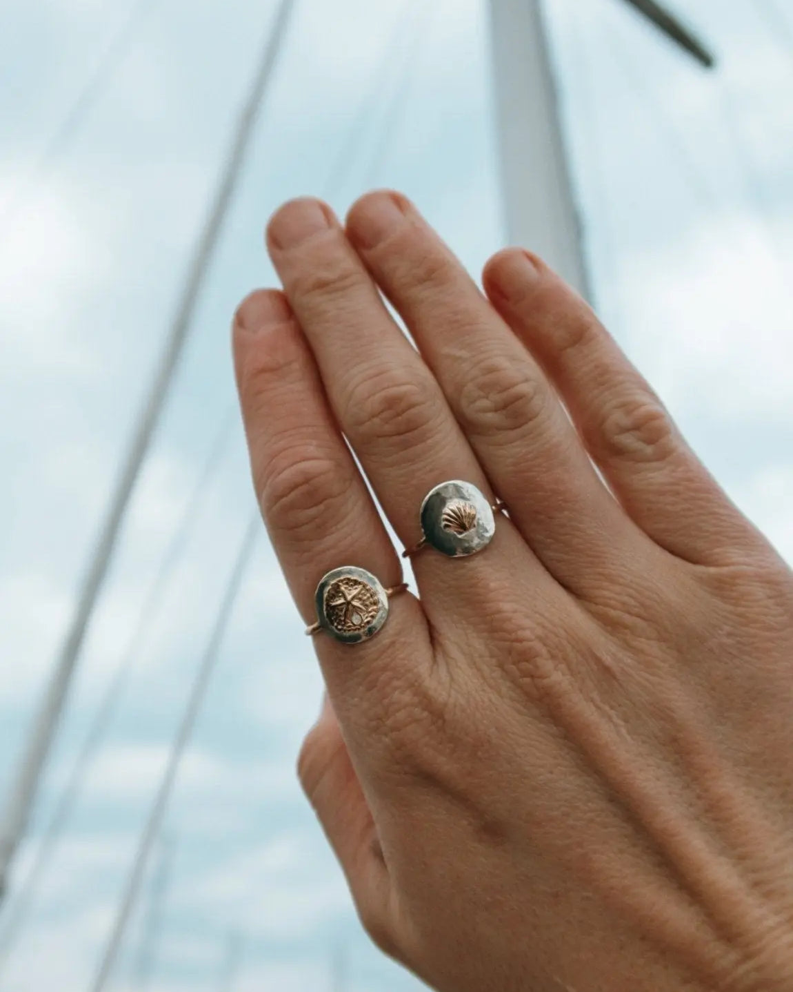 Sanddollar Ring - Golden Hour BoutiqueRings