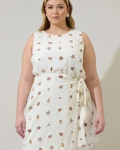Seaside Breeze Wrap Dress - Golden Hour BoutiqueMini Dresses