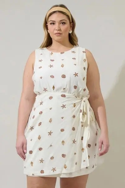 Seaside Breeze Wrap Dress - Golden Hour BoutiqueMini Dresses