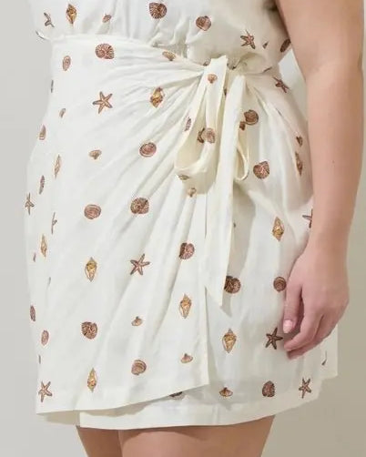 Seaside Breeze Wrap Dress - Golden Hour BoutiqueMini Dresses