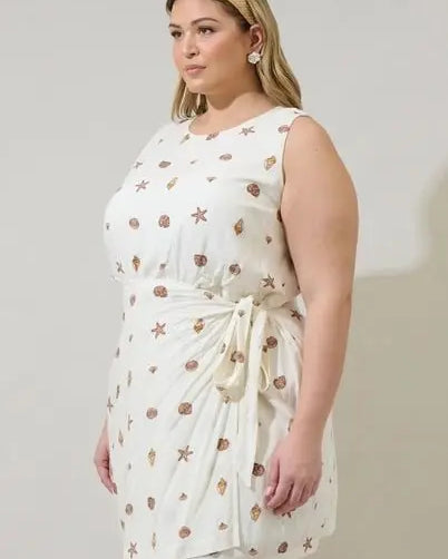 Seaside Breeze Wrap Dress - Golden Hour BoutiqueMini Dresses