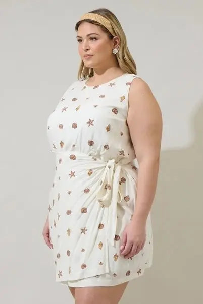 Seaside Breeze Wrap Dress - Golden Hour BoutiqueMini Dresses