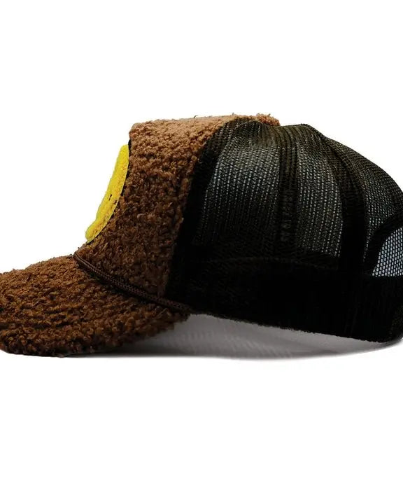 Sherpa Double Blind Trucker Hat - Golden Hour BoutiqueTrucker Hat