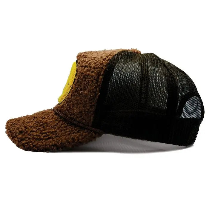 Sherpa Double Blind Trucker Hat - Golden Hour BoutiqueTrucker Hat