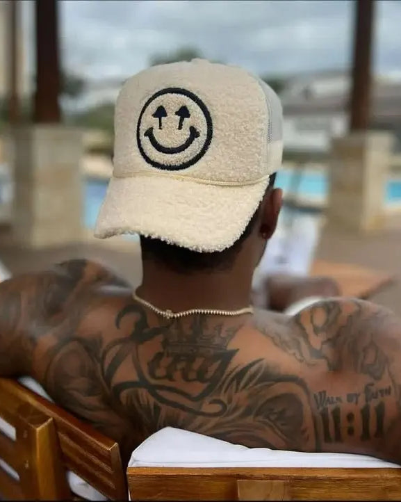 Sherpa Double Blind Trucker Hat - Golden Hour BoutiqueTrucker Hat