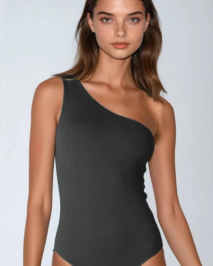 Solo Ribbed Bodysuit - Golden Hour BoutiqueBodysuits